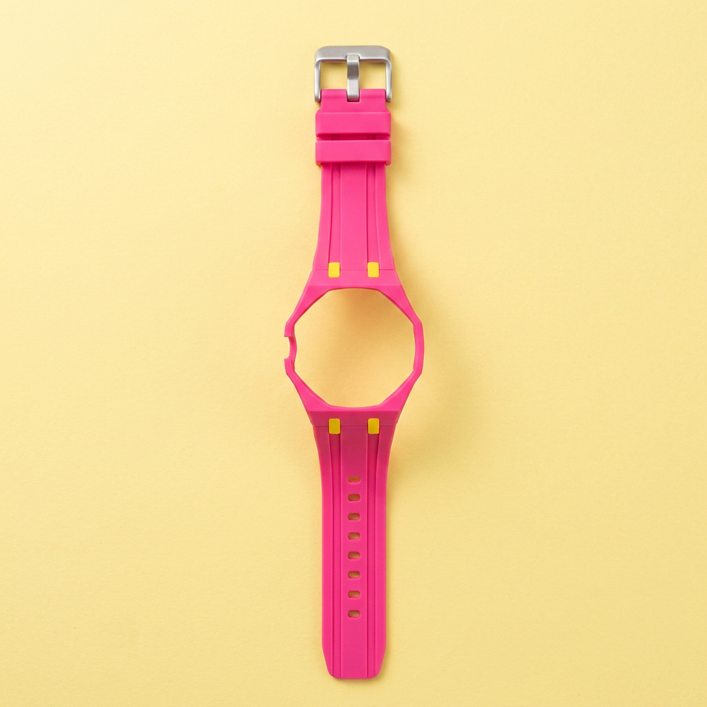 Bracelet + boîtier de conversion pour montre de poche — Rose