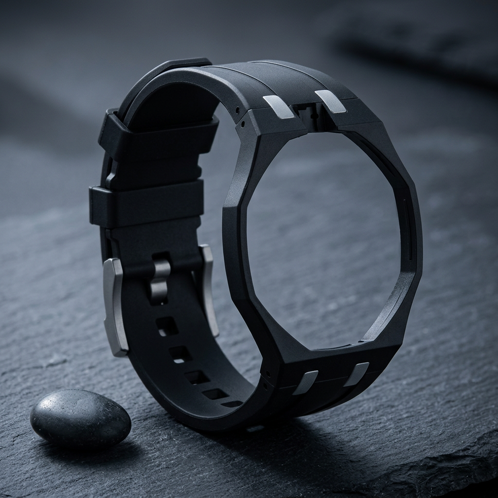 Bracelet + boîtier de conversion pour montre de poche — Noir