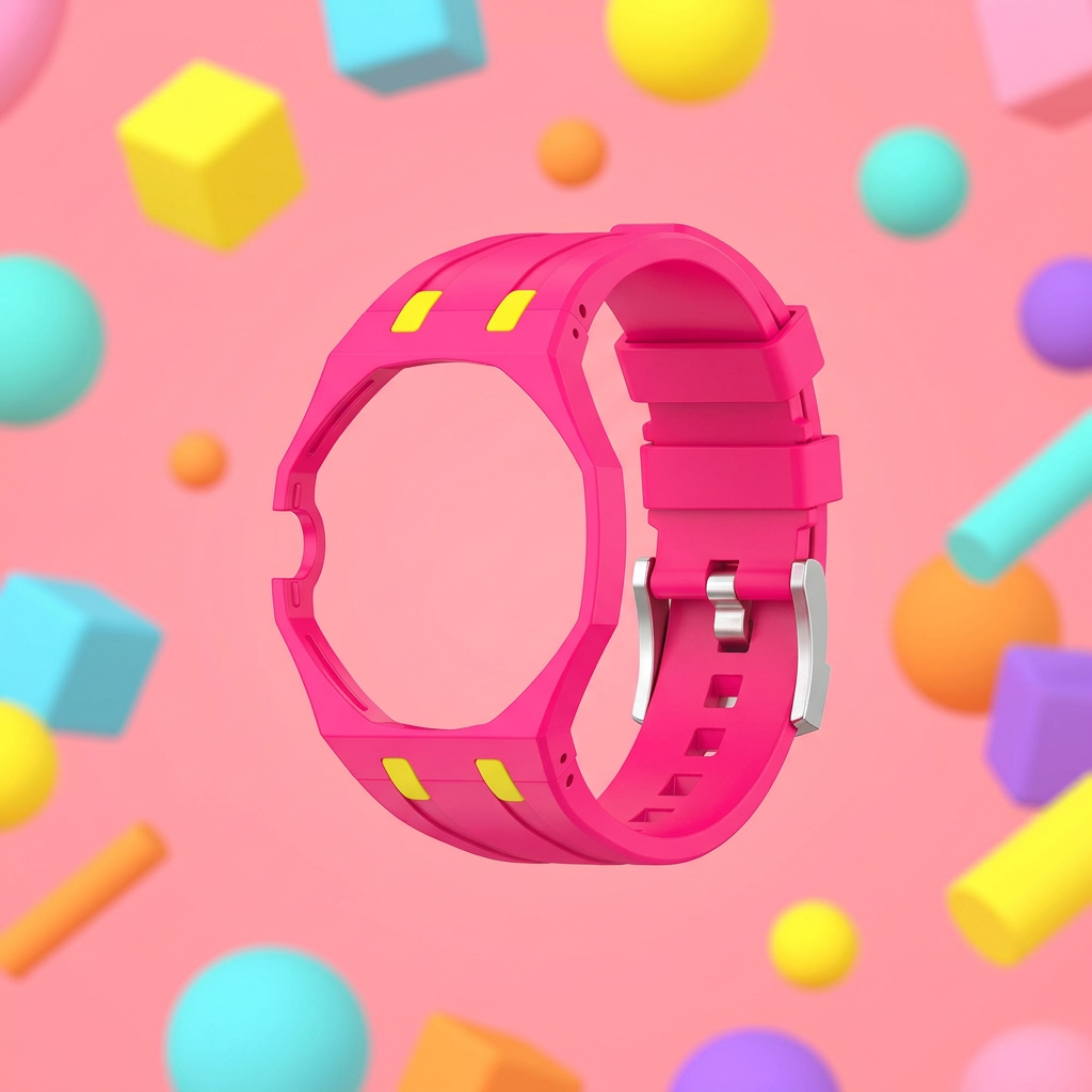 Bracelet + boîtier de conversion pour montre de poche — Rose